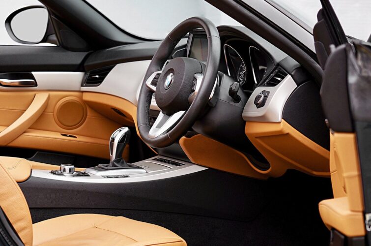 Interior Car detailing with clean surfaces after service in Berkeley, CA